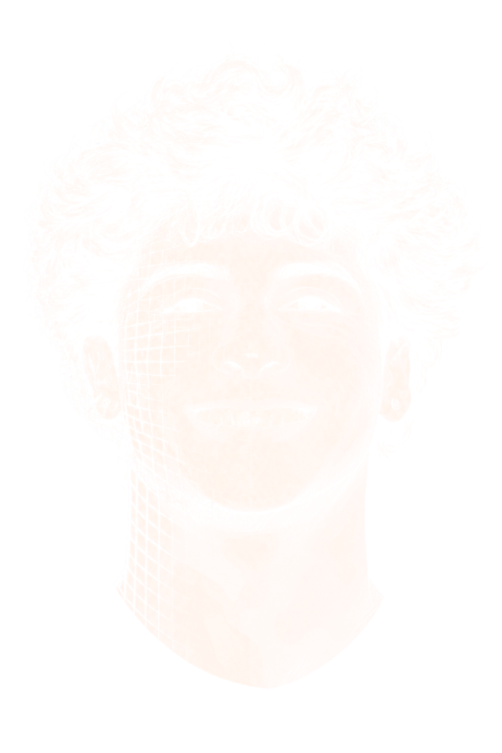 Illustrated portrait of Jesus Montalvo, owner of Pure View Exterior Cleaning